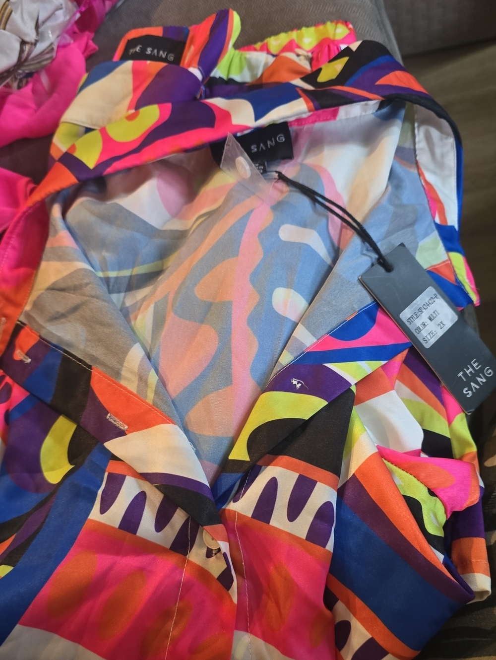 The SANG Multicolor Set Print Long Sleeve - Vibrant Women's